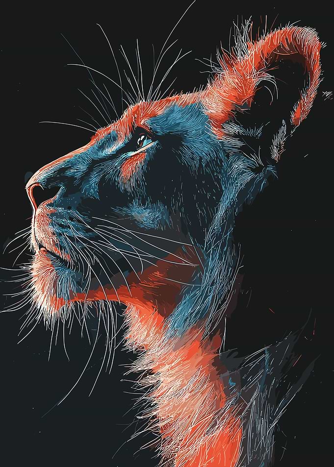 Lioness Portrait