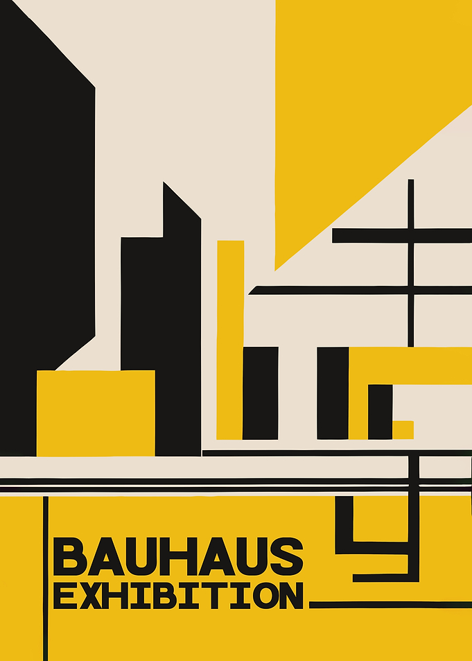 Bauhaus Exhibition Poster
