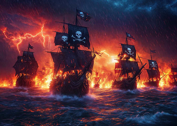 Pirate Ship Battle