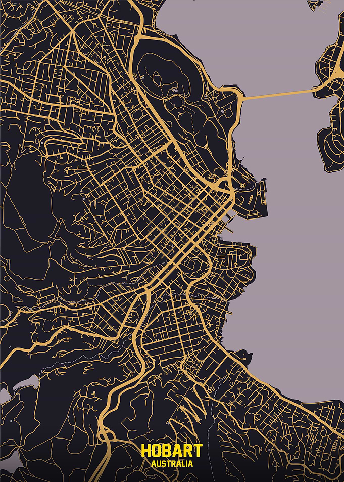 Hobart City Map