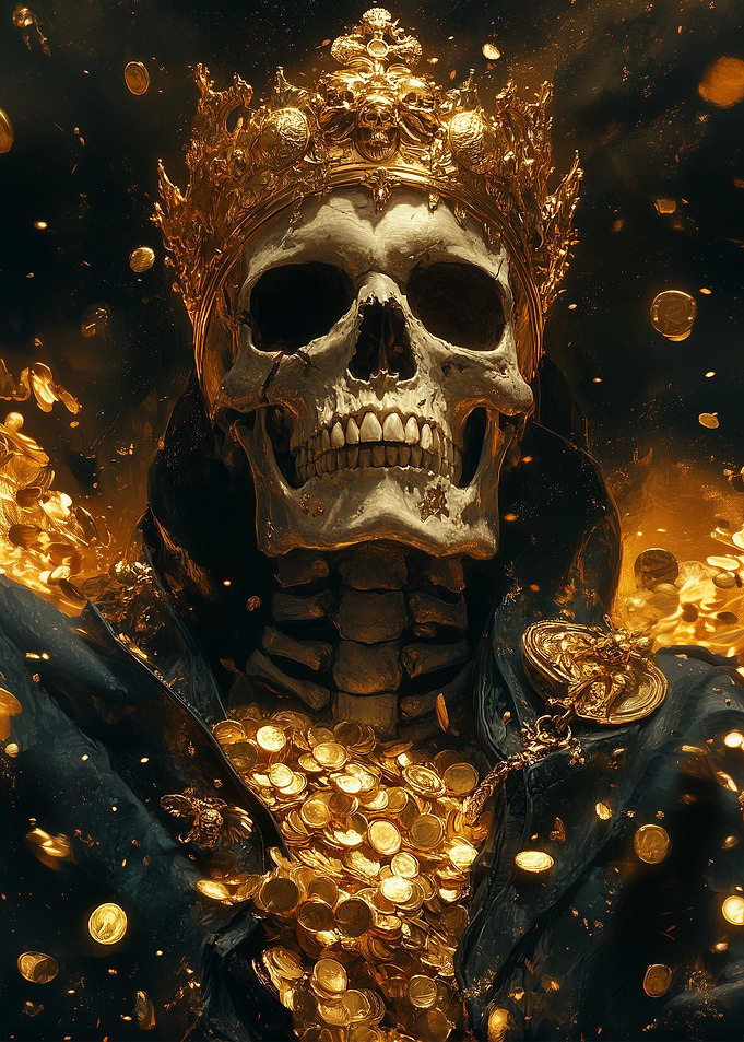 Skeleton King of Gold