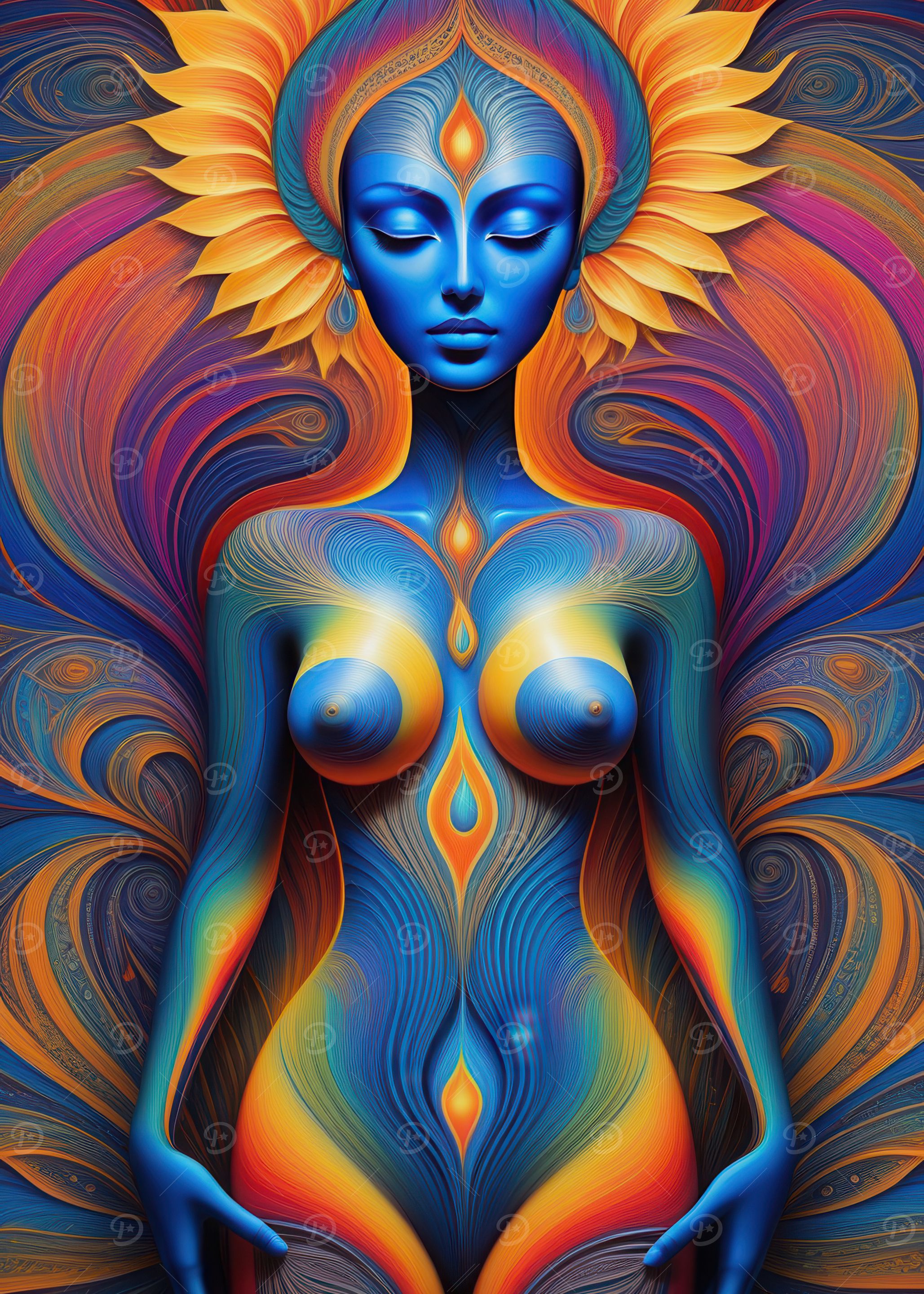 Psychedelic Goddess