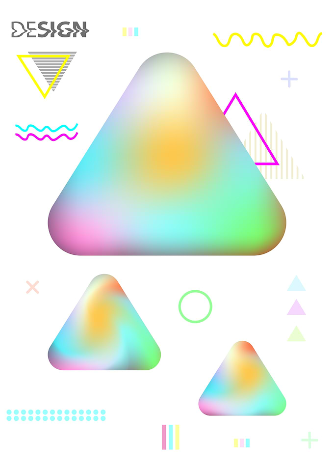 Holographic Triangle Design