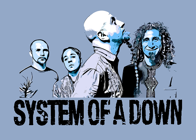 System of a Down Band Art