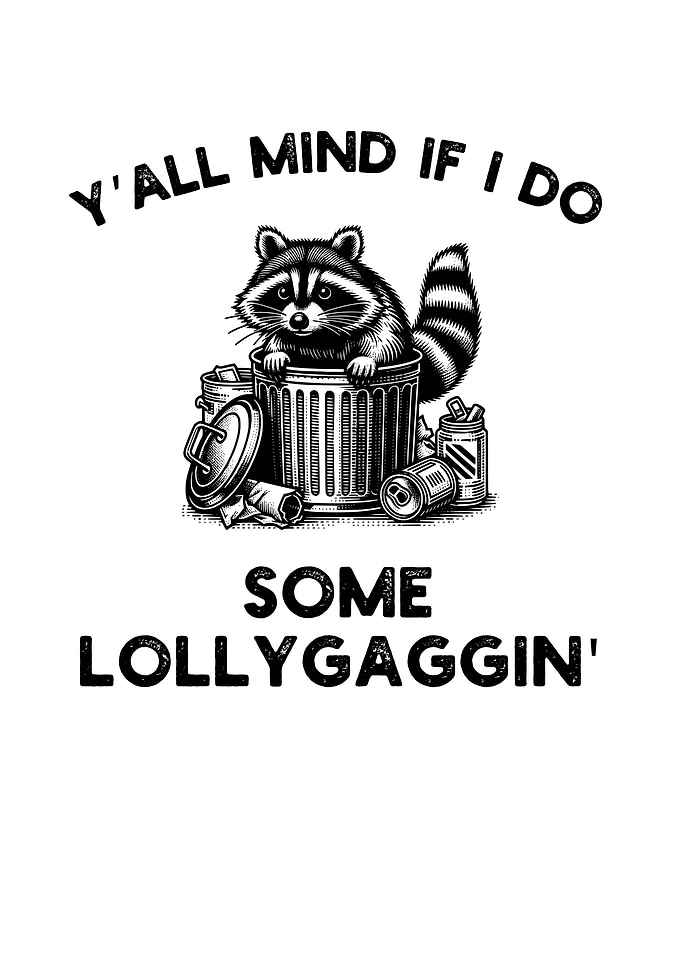 Raccoon Lollygagging