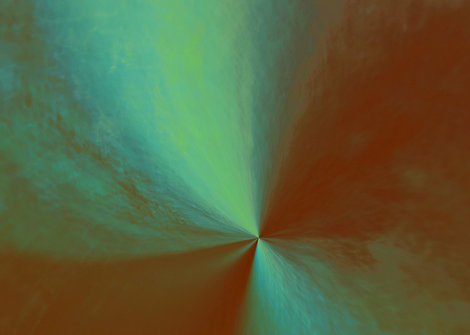 Abstract Dynamic Green and Brown Swirl