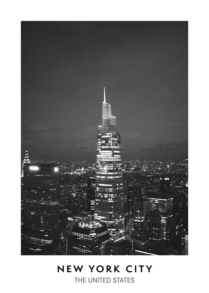 NYC Skyline Night