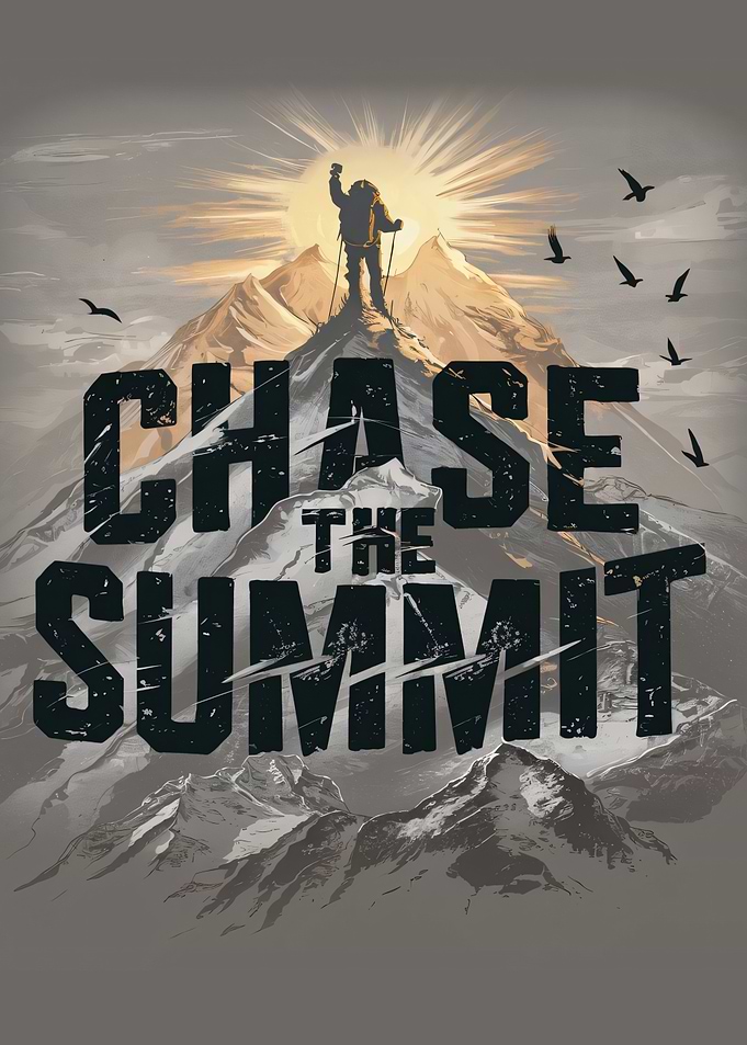 Chase the Summit - Motivational Quote
