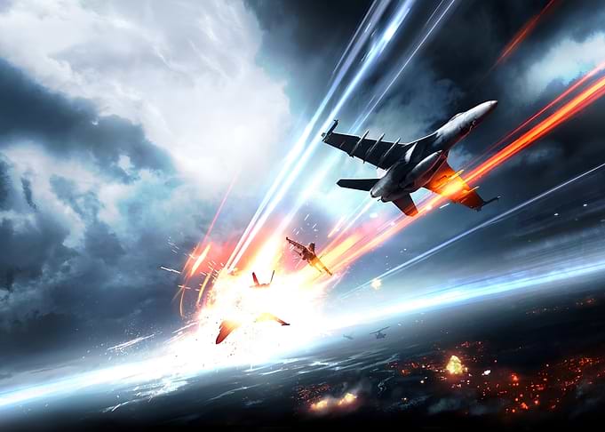 Jet Fighter Dogfight