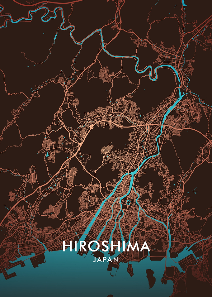 Hiroshima City Map