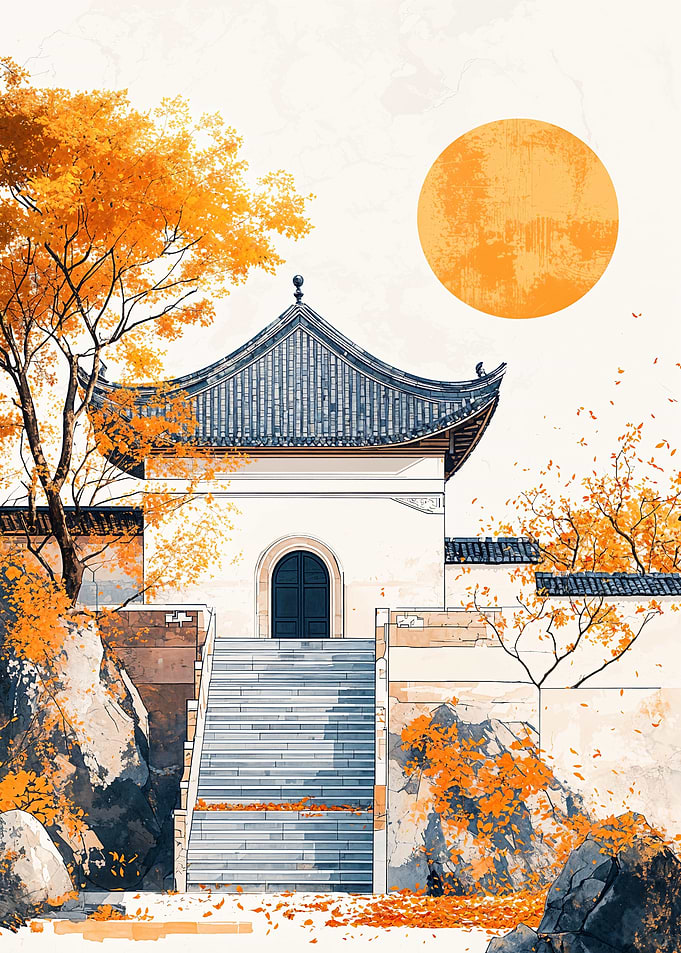 Autumn Temple