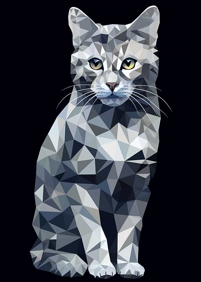 Low Poly Cat