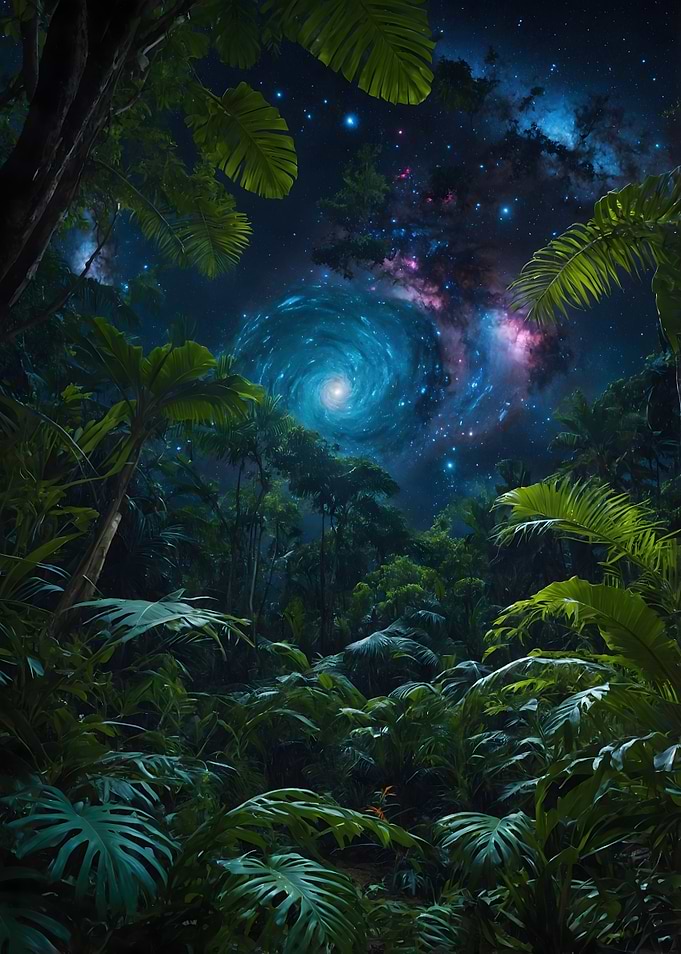 Tropical Night Sky