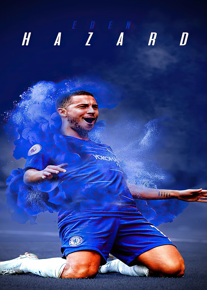 Eden Hazard Chelsea Celebration