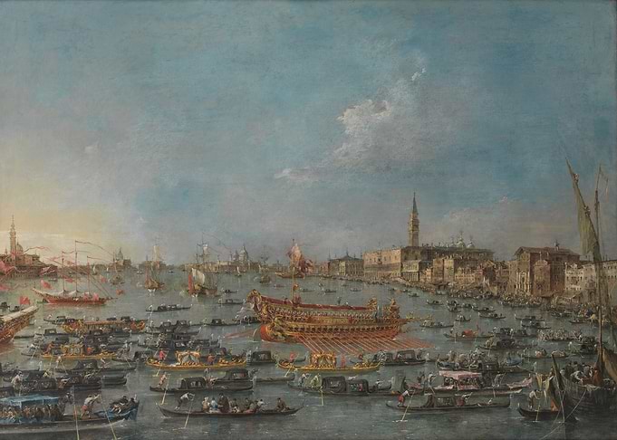 Venetian Canal Scene