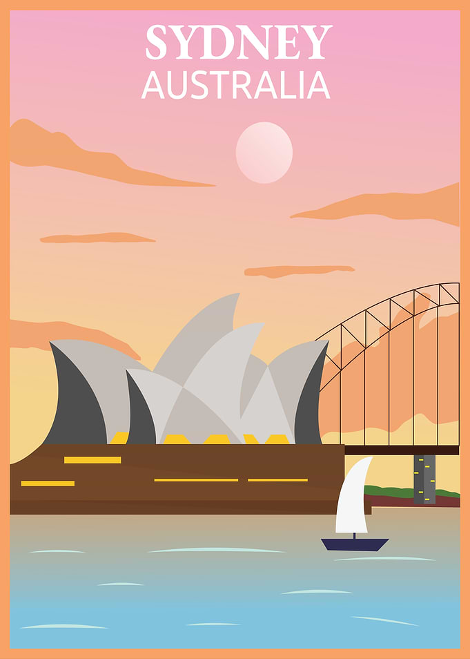 Sydney Opera House Sunset