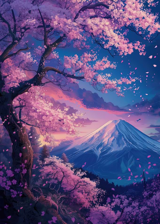 Cherry Blossom Mountain