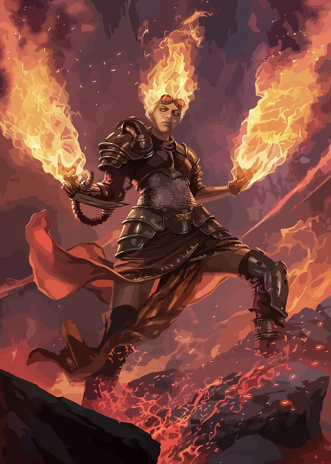 Fiery Warrior