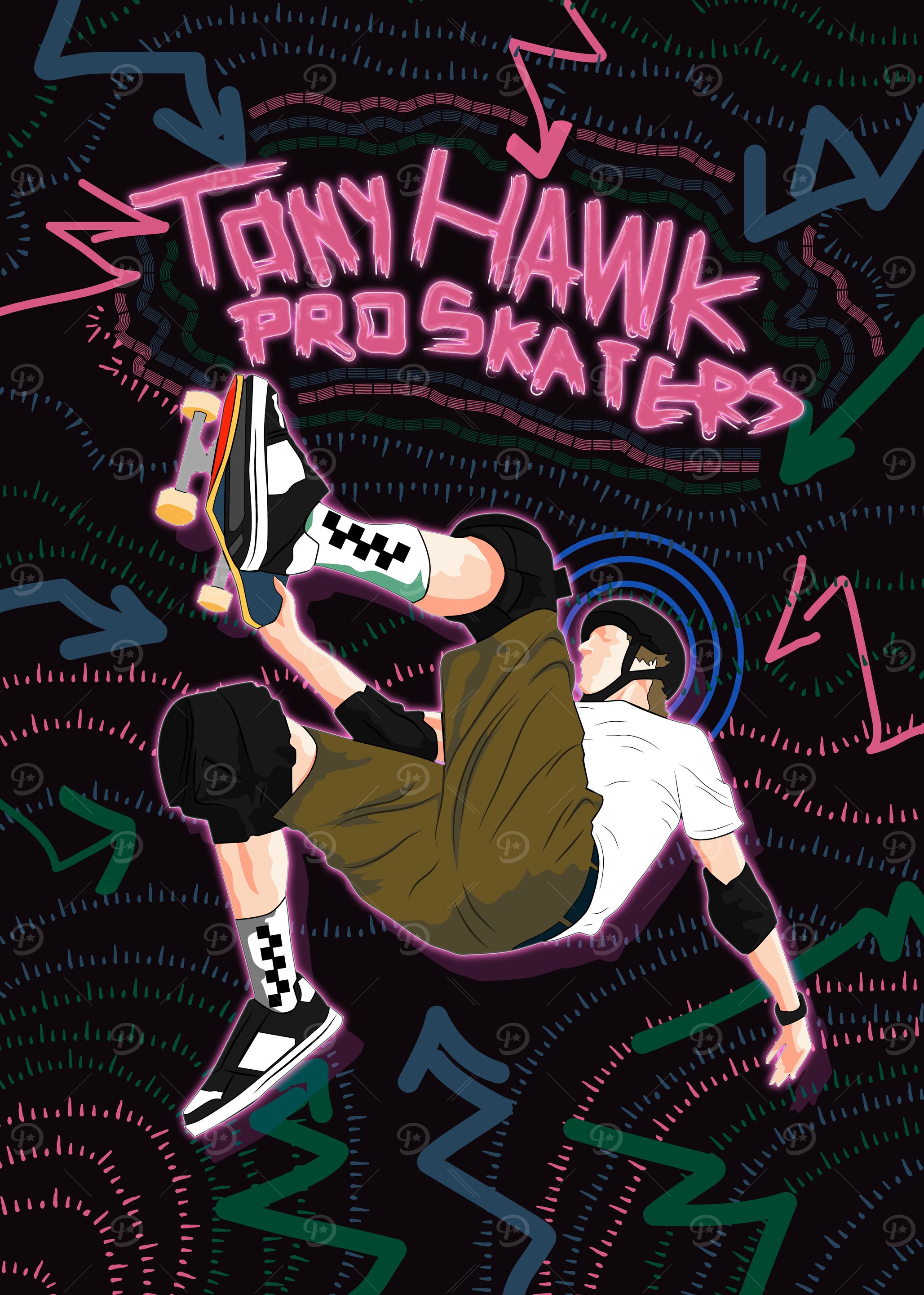 Tony Hawk Pro Skater Artwork