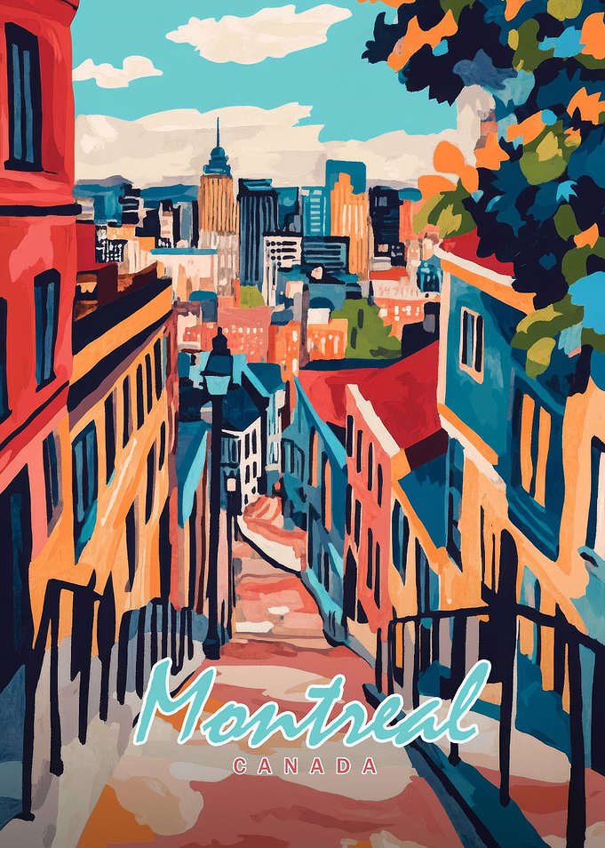 Montreal Cityscape