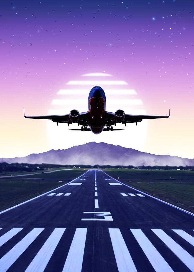 Airplane Synthwave