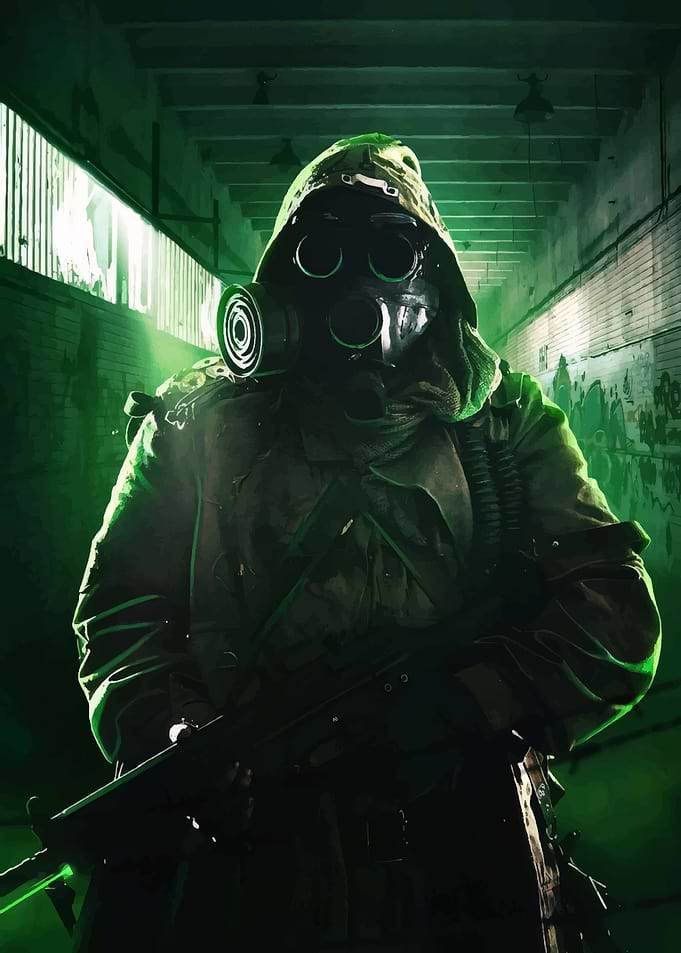 Gas Mask Soldier