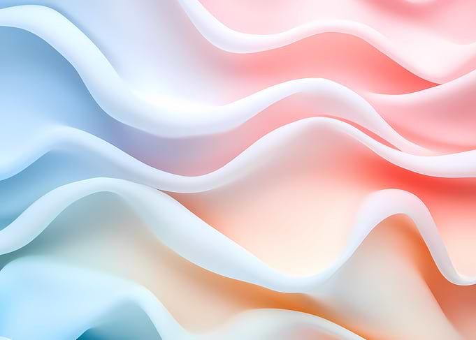 Abstract Pastel Waves