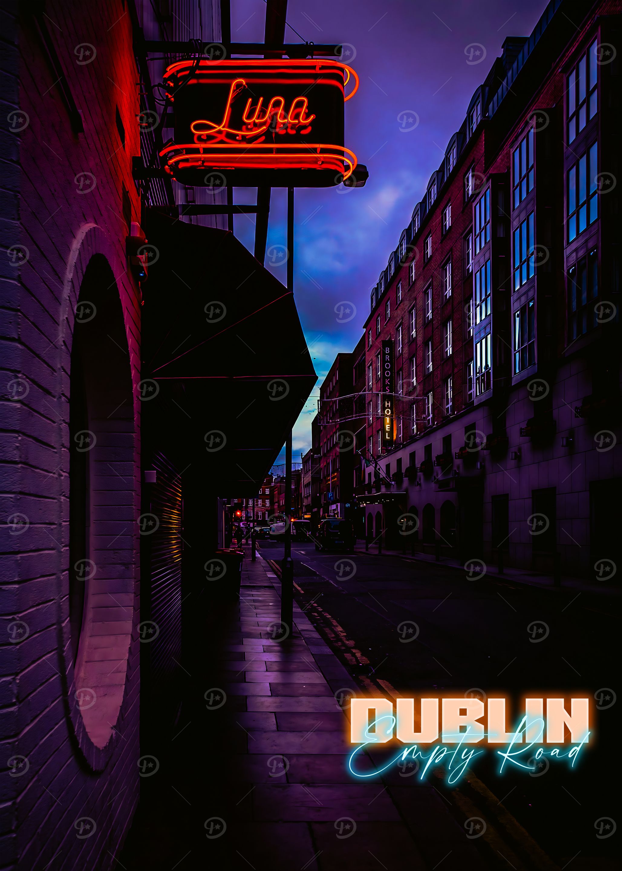 Dublin Empty Road