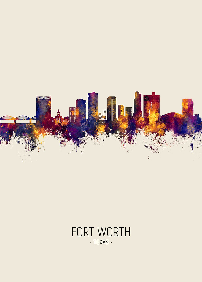 Fort Worth Texas Skyline
