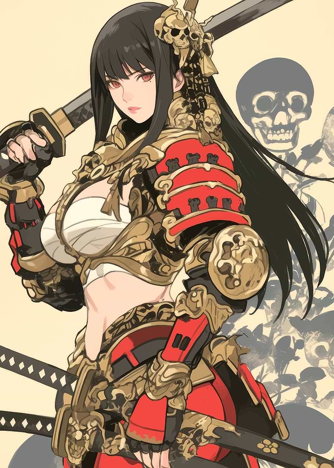 Samurai Warrior Woman