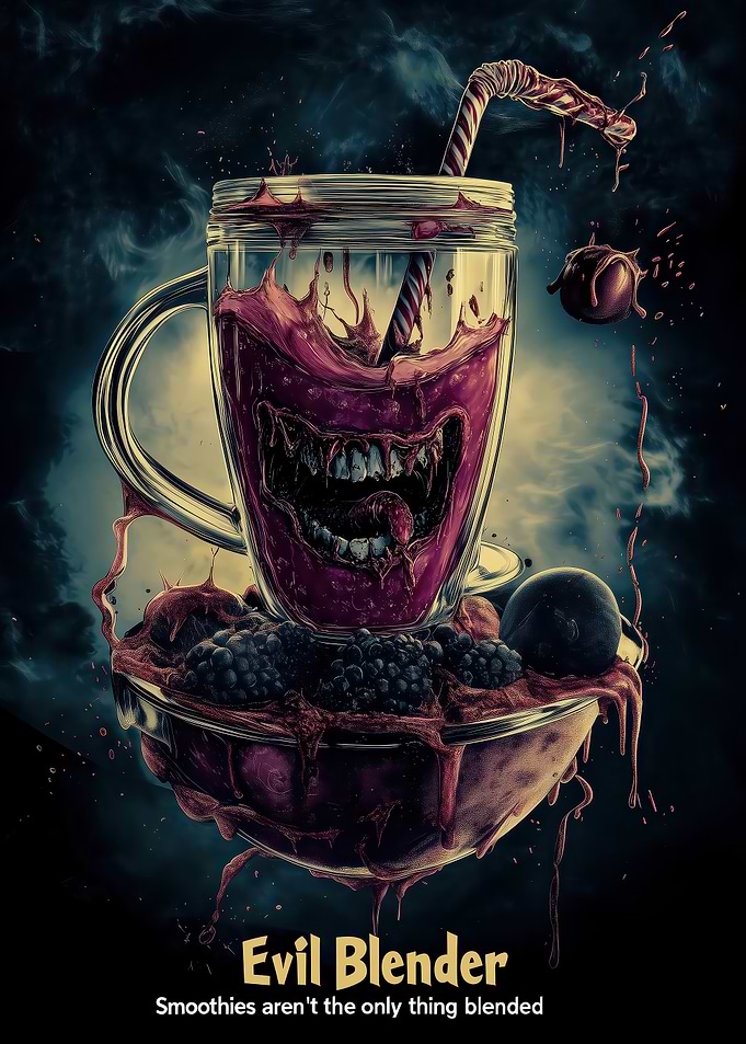 Evil Blender Poster
