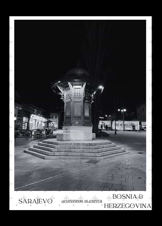 Sarajevo Simplistic Poster