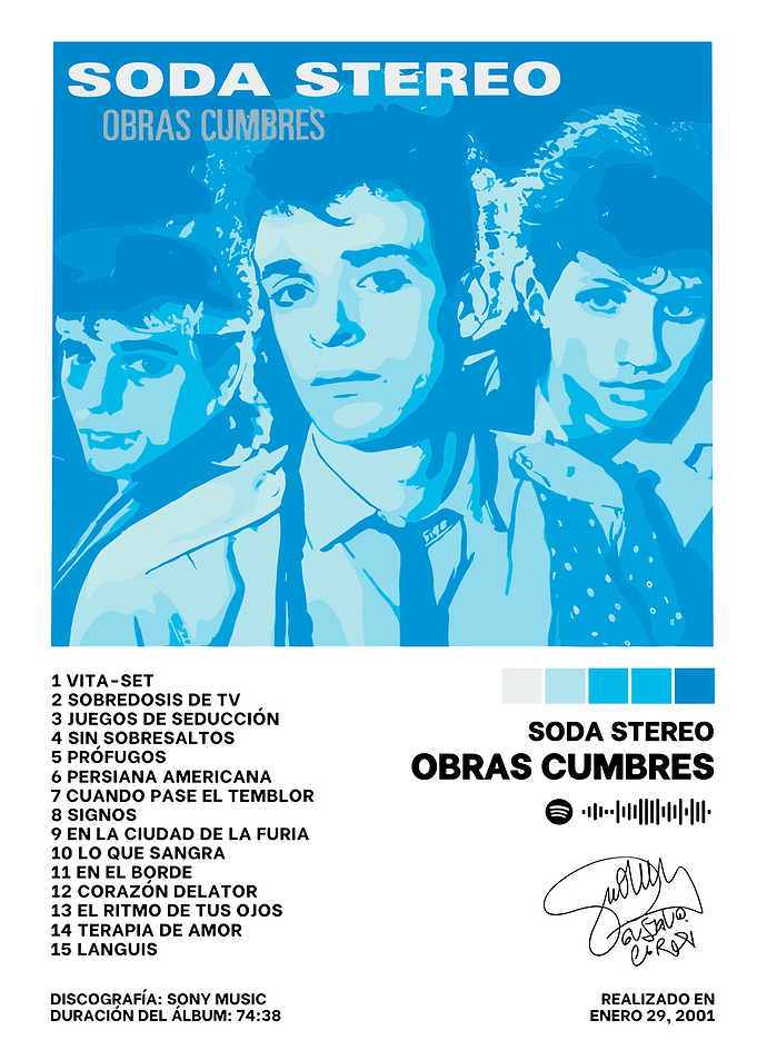 Soda Stereo Obras Cumbres
