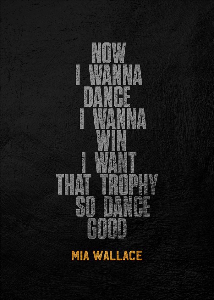 Dance Quote Poster