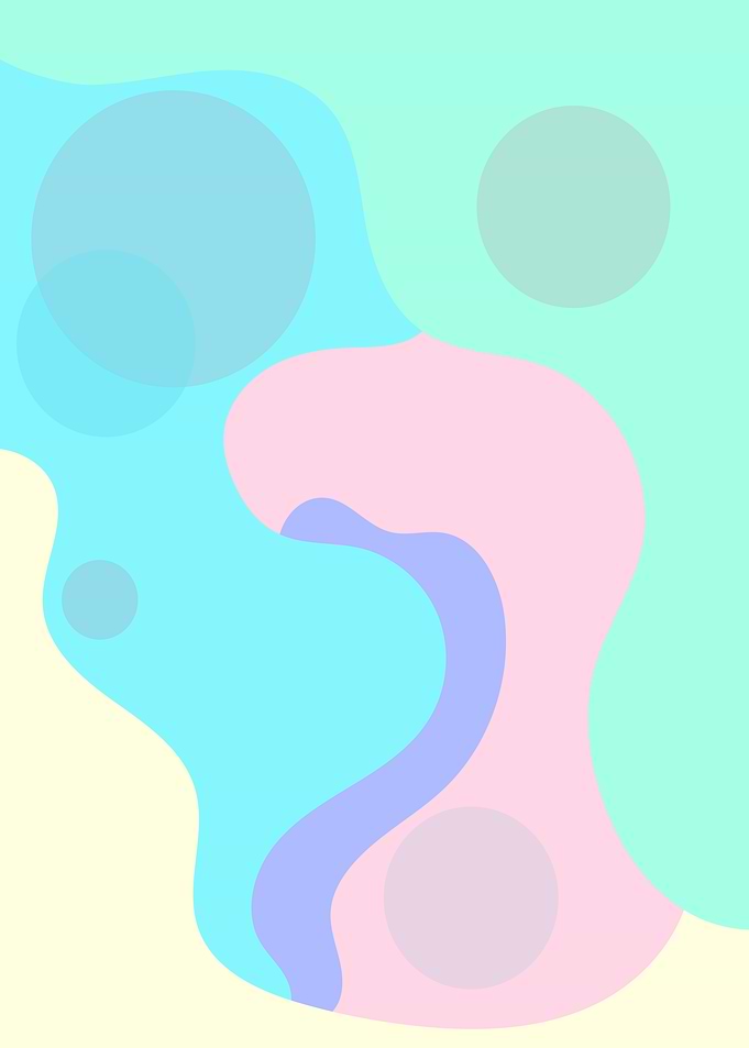 Abstract Pastel Shapes