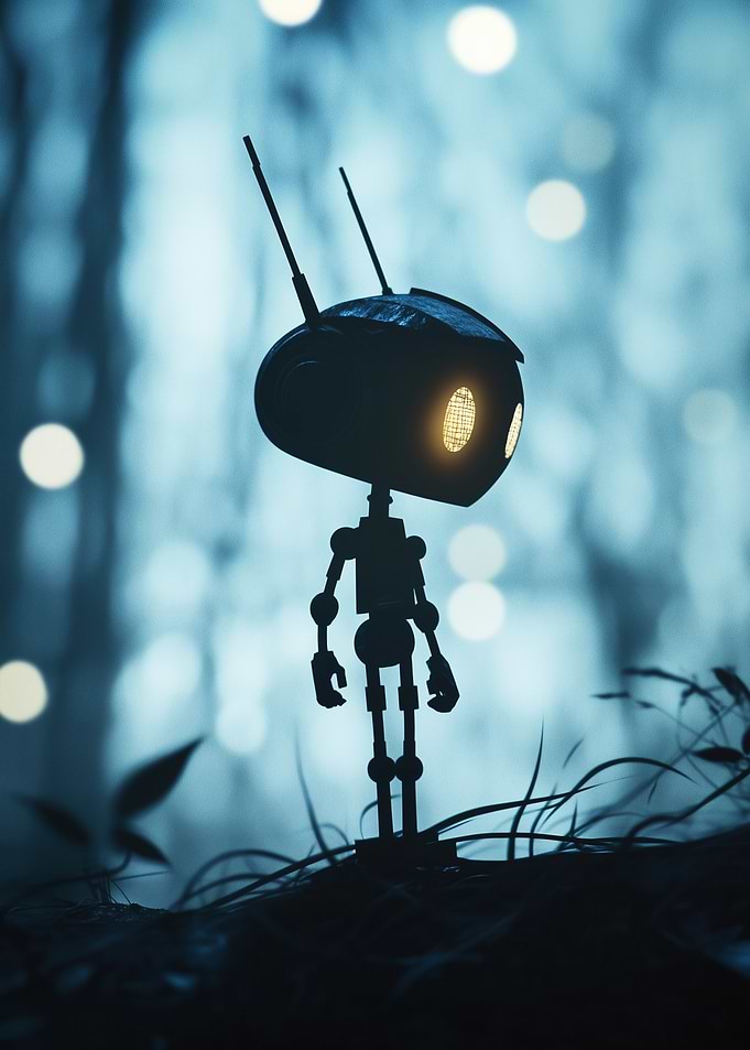 Roboboy in the Woods