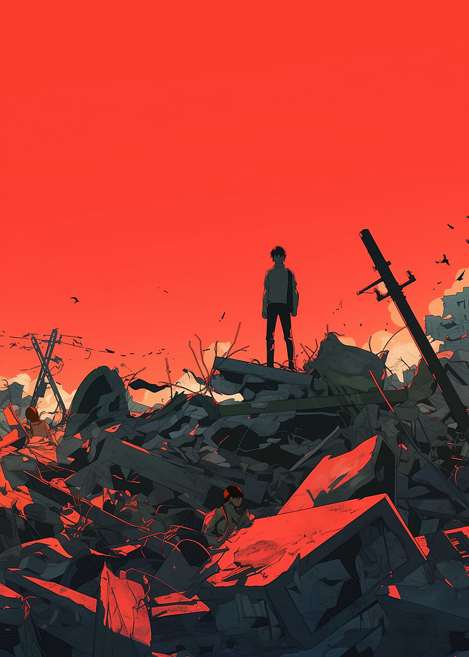 Post-Apocalyptic Silhouette