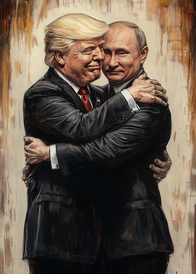 Trump and Putin Embrace