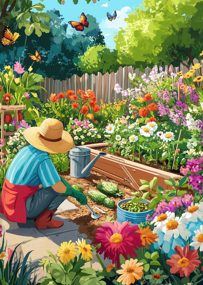 Gardening in Bloom