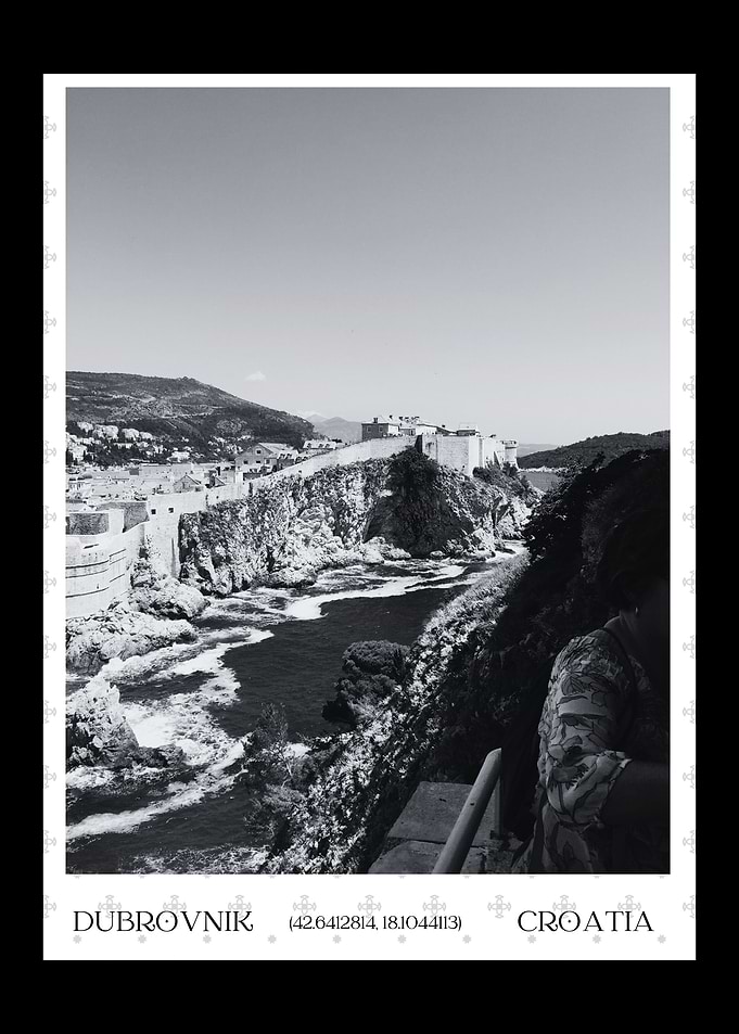 Dubrovnik Simplistic Poster