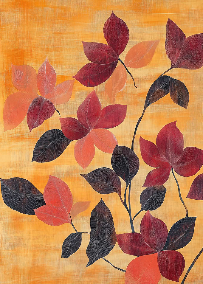Autumn Leaves Painting