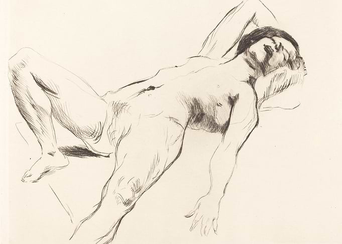 Nude Figure Sketch