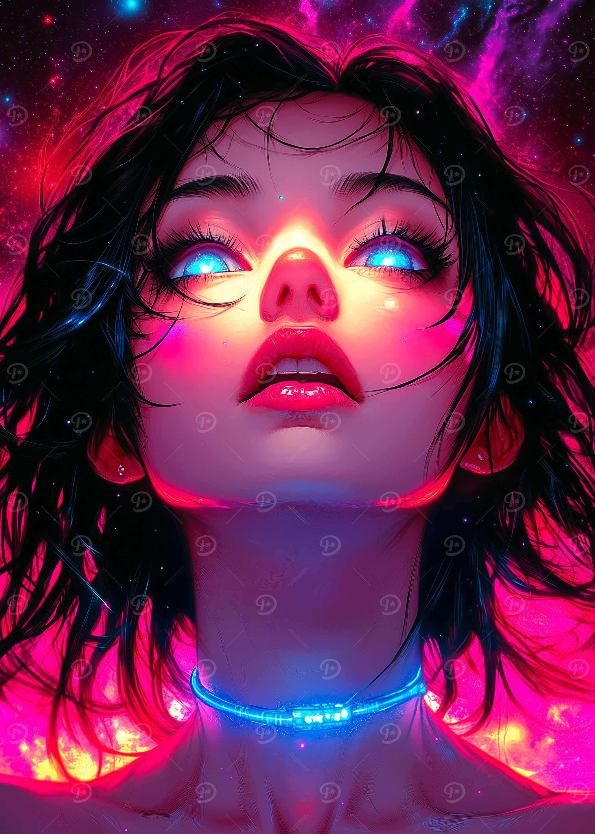 Cyberpunk Anime Girl