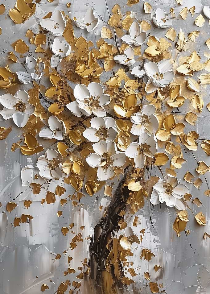 Golden Blossom Tree