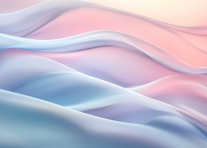 Abstract Pastel Waves