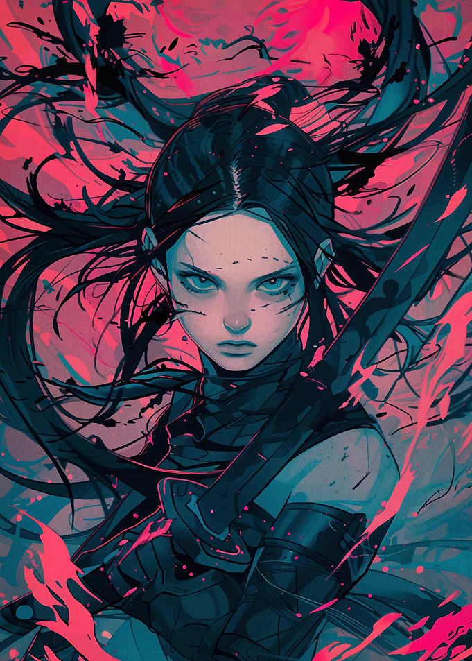 Cyberpunk Warrior
