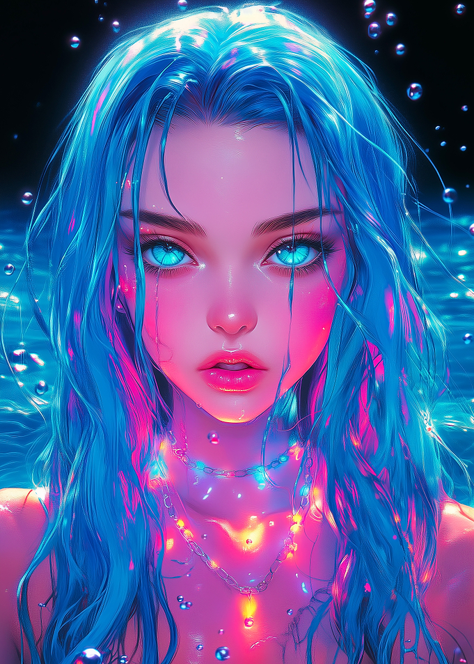 Cyberpunk Anime Girl