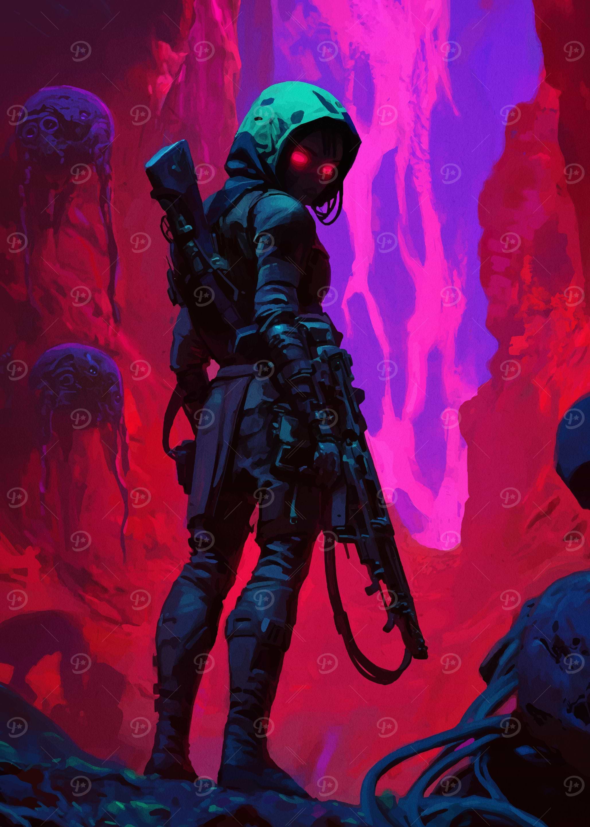 Cyberpunk Warrior