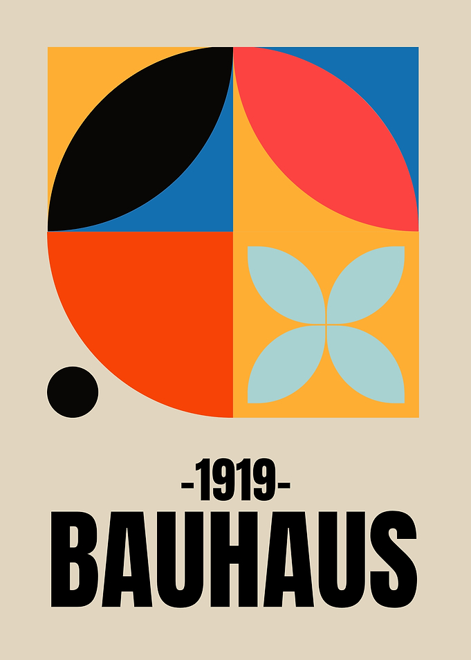Bauhaus Geometric Art