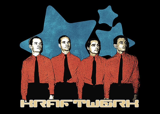 Kraftwerk Band Vintage Poster